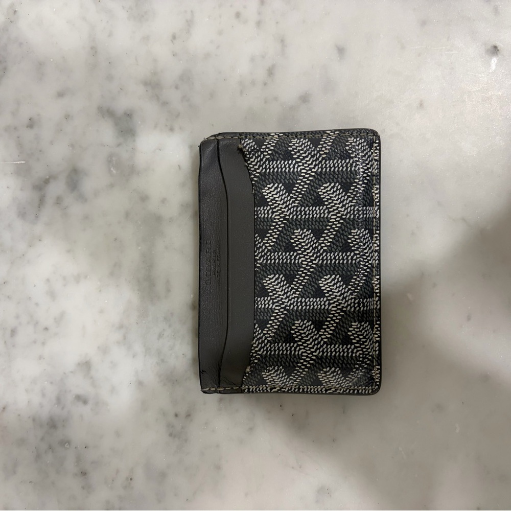 Goyard Black and White Key Holder